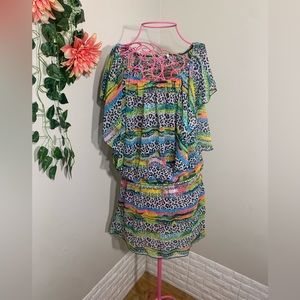 Jessica Simpson sheer swimsuit cover